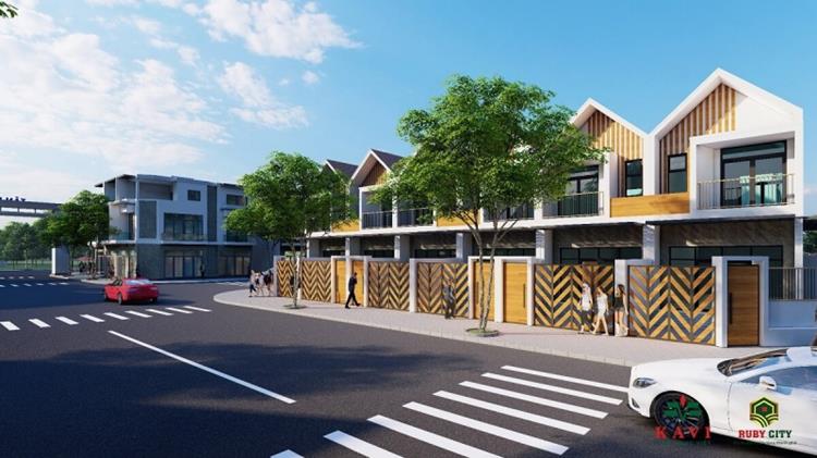 Đường nội khu thoáng mát