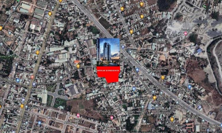 Vị trí trung tâm thành phố Dĩ An