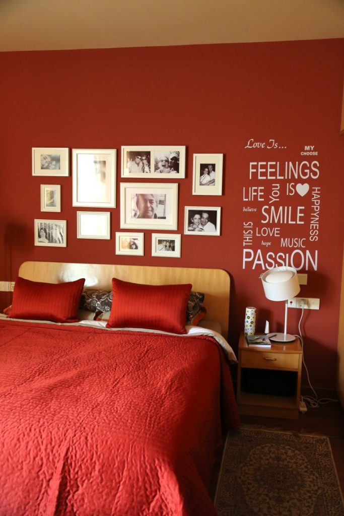 Sau: Căn phòng hoàn toàn thay đổi với phong cách cá tính và ngôn ngữ yêu thương lãng mạn, ấm áp.