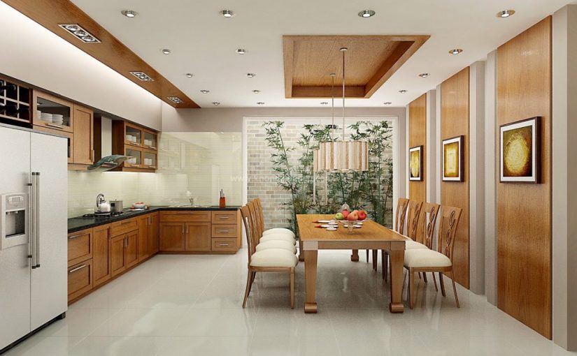 Kê bàn ăn hợp phong thủy giữ gìn hạnh phúc gia đình