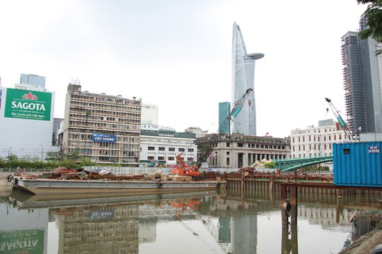 Các cống kiểm soát triều được kỳ vọng sẽ giải quyết ngập do triều cho khu vực 550 km2