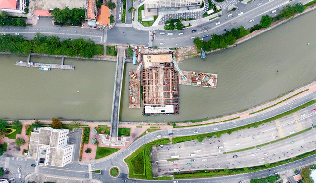 Công trình chống ngập 10.000 tỷ đồng sắp hoàn thành