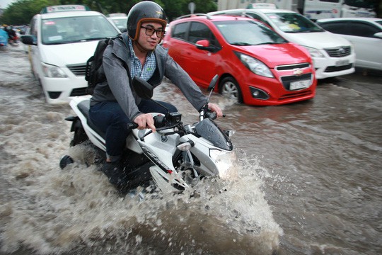 Tình trạng ngập nước hiện nay ở TP một phần do các quy hoạch chưa kết nối được với nhau