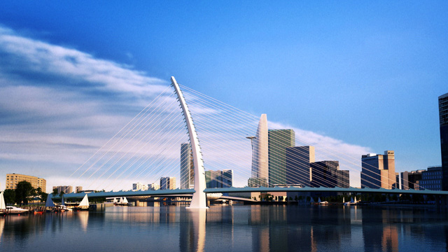 Cầu biểu tượng mới của TP.HCM vốn 4.260 tỷ đồng sẽ thông xe vào cuối năm 2020