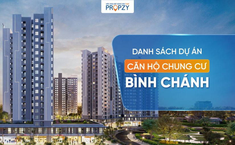 Danh sách căn hộ chung cư Huyện Bình Chánh cập nhật mới nhất