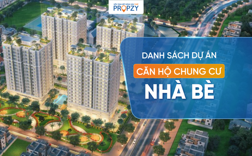 Danh sách căn hộ chung cư Huyện Nhà Bè cập nhật mới nhất