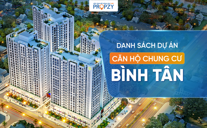Danh sách căn hộ chung cư Quận Bình Tân mới nhất