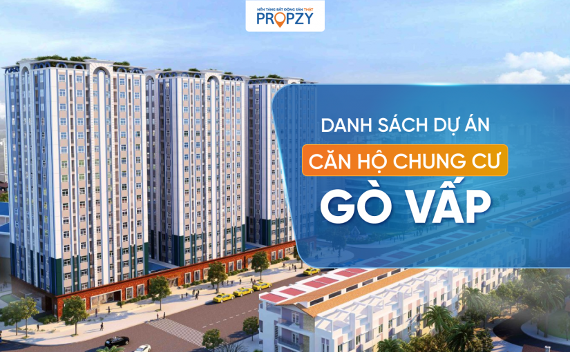 Danh sách căn hộ chung cư Quận Gò Vấp cập nhật mới nhất