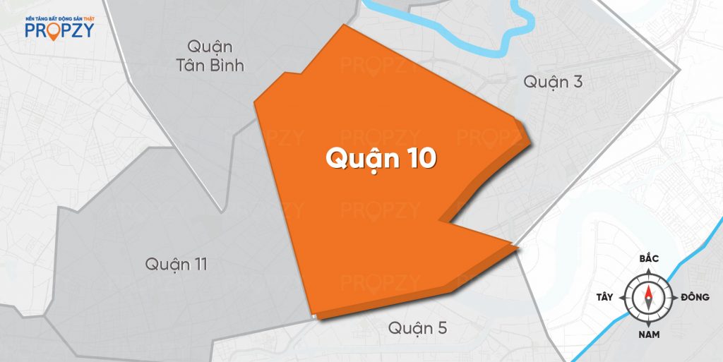 bản đồ quận 10