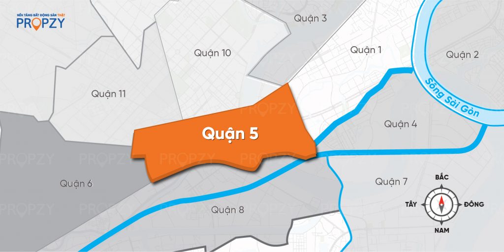 bản đồ quận 5