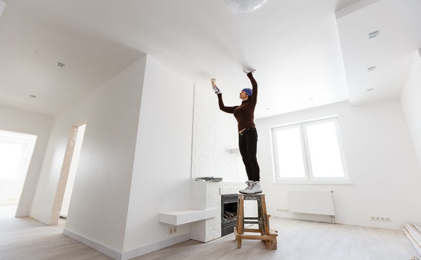 Cách sửa chữa các vết ố nước trên trần nhà