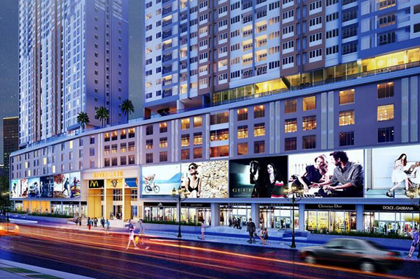 tien ich trung tam thuong mai cua du an can ho chung cu river gate quan 4