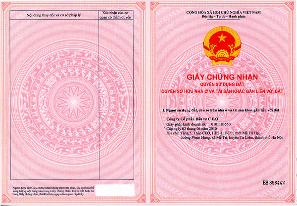 nhung luu y khi mua chung cu chua co so hong