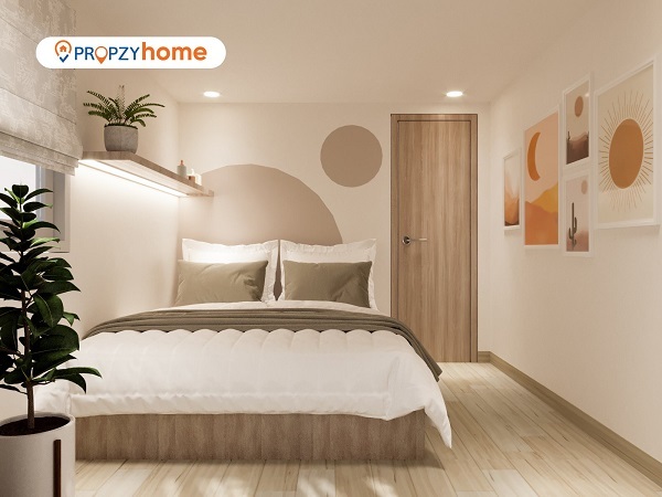 Sử dụng tranh Canvas cho phòng ngủ mang lại cảm giác thư giãn