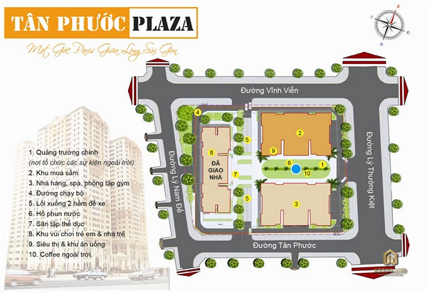 he thong tien ich tan phuoc plaza