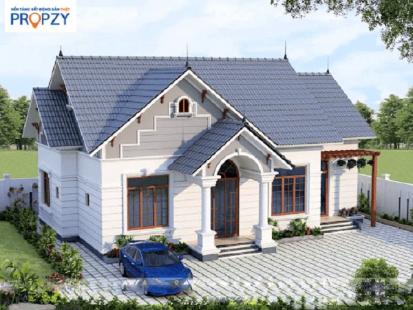 Nhà kiên cố được xây dựng từ các loại vật liệu bền, chắc