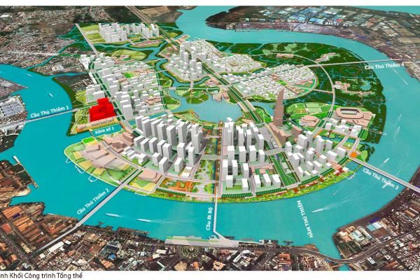 du an The River Thu Thiem la du an can ho hang sang tai khu Dong Sai Gon
