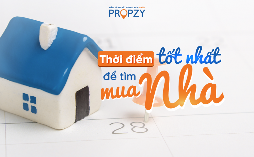 Nắm bắt ngay 5 thời điểm vàng mua nhà với giá hợp lý