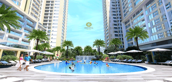 Dự án Oriental Plaza với nhiều tiện ích nội khu hấp dẫn