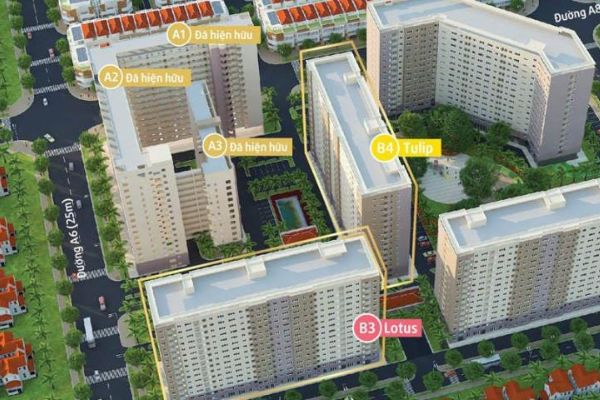 Giá mua căn hộ chung cư Green Town Bình Tân 