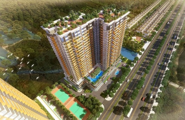 Phối cảnh chung cư huyện Nhà Bè hot nhất hiện nay - Dragon Hill 2