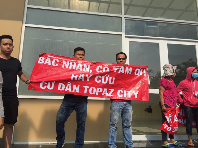 Tranh chấp hỗn loạn, tấn công cư dân tại chung cư Topaz City