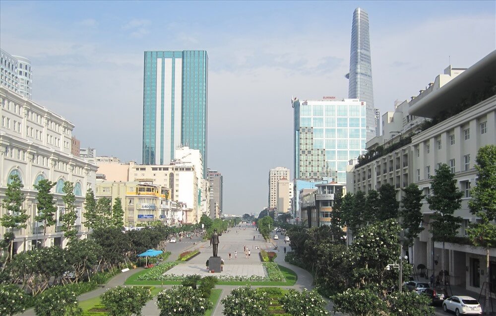 TP. HCM có nhiều tòa nhà văn phòng