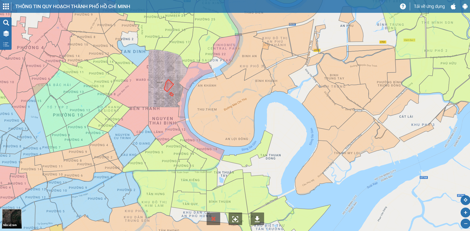 Tra cứu thông tin quy hoạch nhà đất