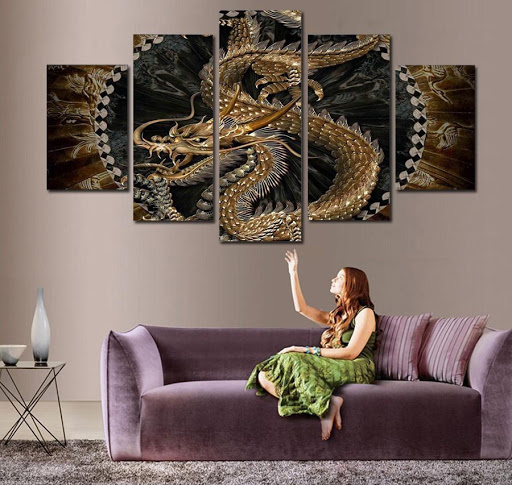 Tranh rồng phong thuỷ