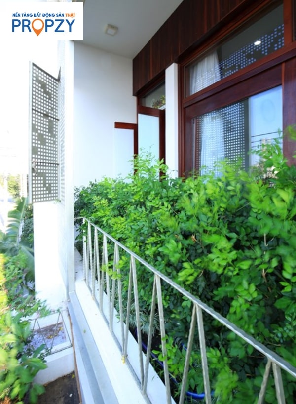 Trồng nhiều cây xanh trong nhà để tạo sự mát mẻ 