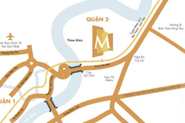 vi tri du an can ho hang san millenium masteri quan 4