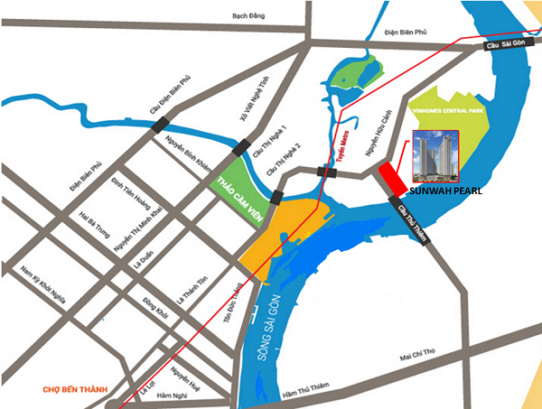 vi-tri-du-an-sunwah-pearl Vị trí đắc địa của dự án Sunwah Pearl