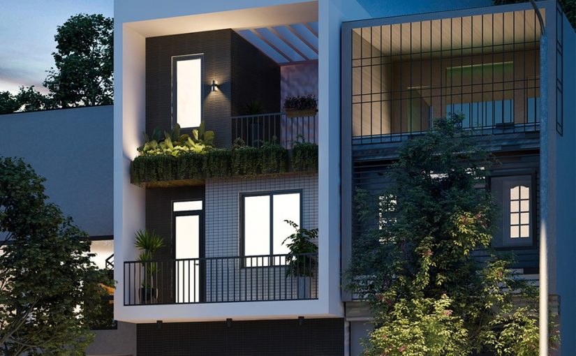 Top 10 mẫu thiết kế nhà phố hiện đại cực “hot trong năm 2021